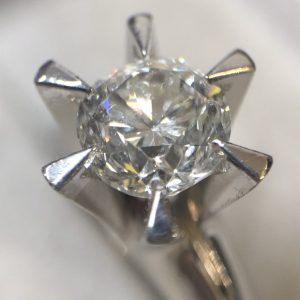 Pt900  ダイヤモンドリング プラチナ